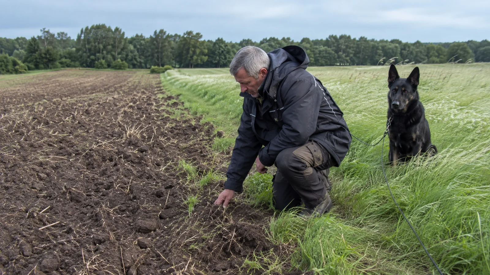 Liegezeit, Wind und Boden bei der Fährtenarbeit richtig einordnen.